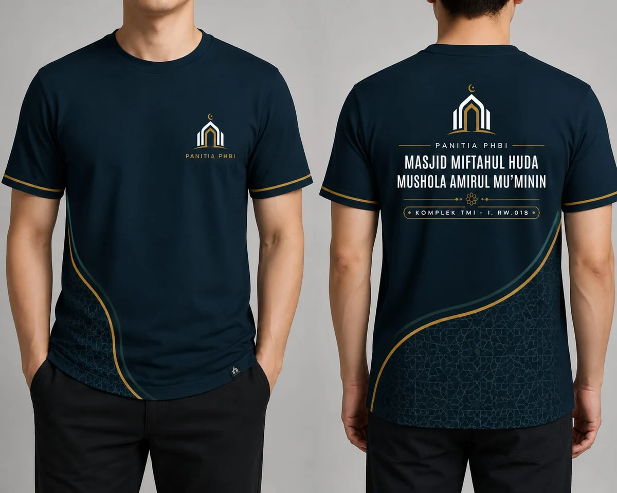 Alternatif desain kaos panitia kedua
